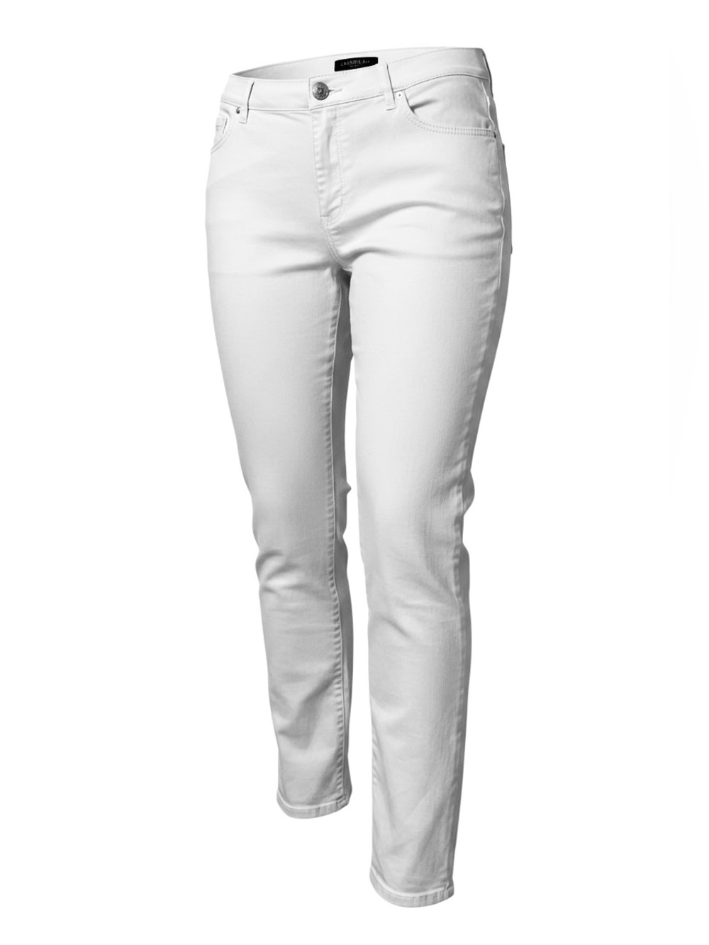 Lafayette 148 NY White Straight Stretch Pants Elevated Basics Quiet Luxury 📐14